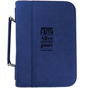 Keep Your Faith Alive Christian Book / Bible Cover - DreamWeaversStore