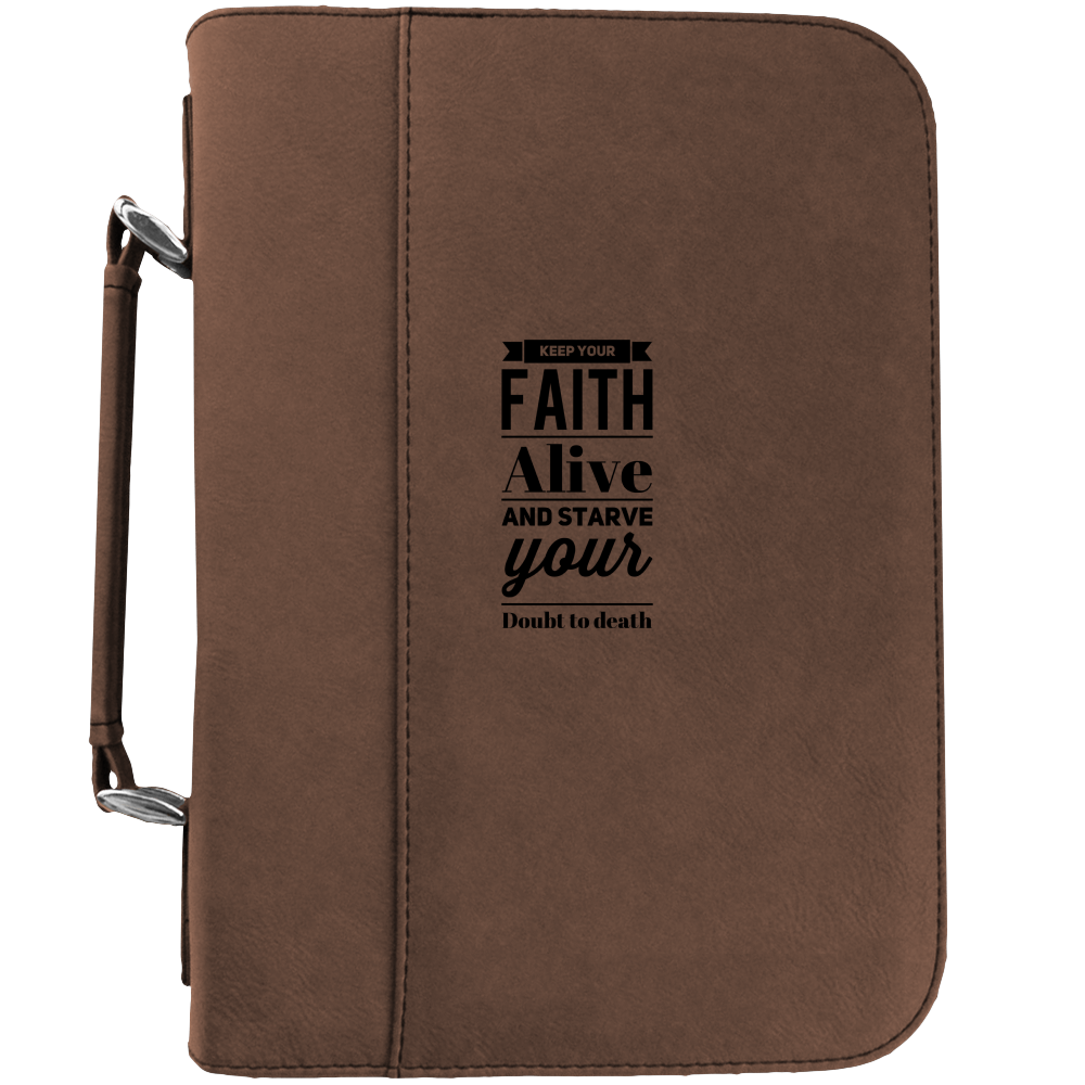 Keep Your Faith Alive Christian Book / Bible Cover - DreamWeaversStore