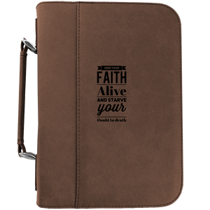 Keep Your Faith Alive Christian Book / Bible Cover - DreamWeaversStore