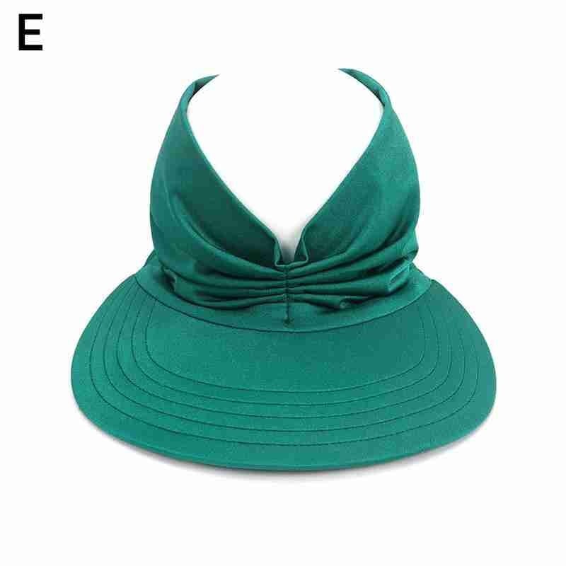 New Hat Women Summer Sun Visor Hat Women Girls Anti-UV Elastic Hollow Top Hat Outdoor Sun Hat Summer Hat Visor Caps For Ladies - DreamWeaversStore