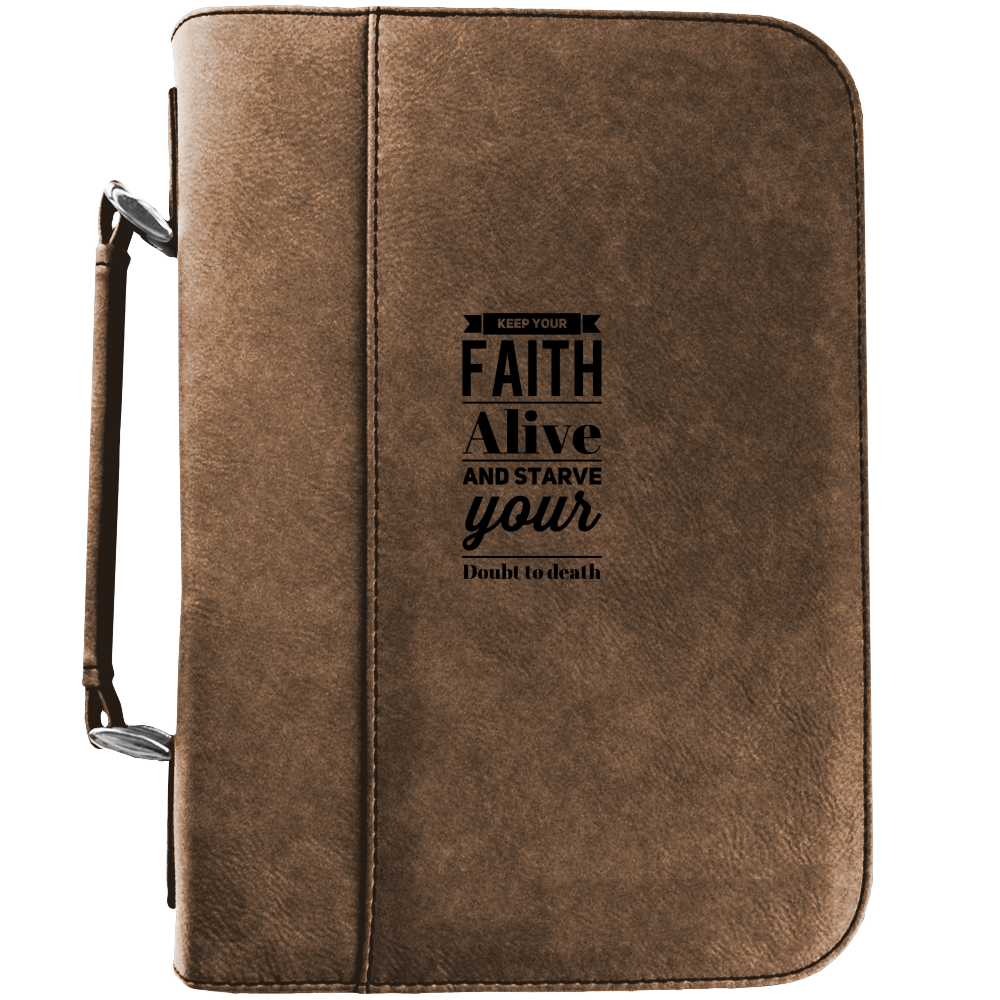 Keep Your Faith Alive Christian Book / Bible Cover - DreamWeaversStore