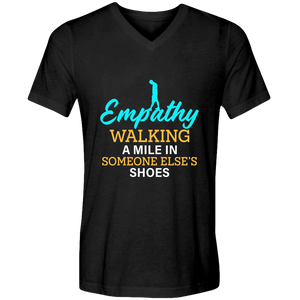 Empathy Adult Unisex V-neck Tee - DreamWeaversStore