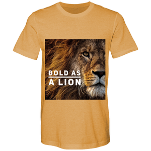 Bold as a Lion Bella Canvas Airlume combed and Ringspun cotton T-shirts - DreamWeaversStore