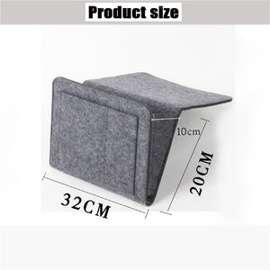 Felt Bedside Storage Organizer Anti-slip Bedside Bag Bed Sofa Side Pouch Hanging Couch Storage Bed Holder Pockets for Sofa - DreamWeaversStore