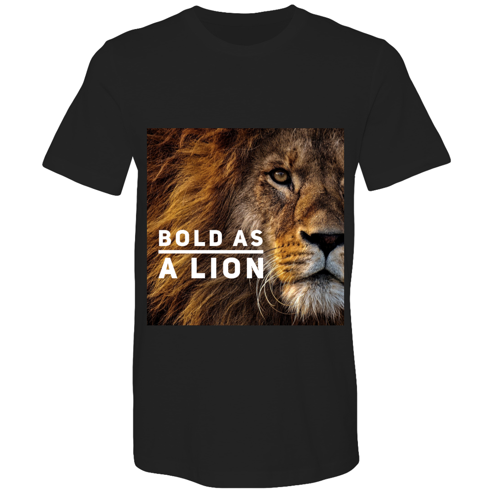 Bold as a Lion Bella Canvas Airlume combed and Ringspun cotton T-shirts - DreamWeaversStore