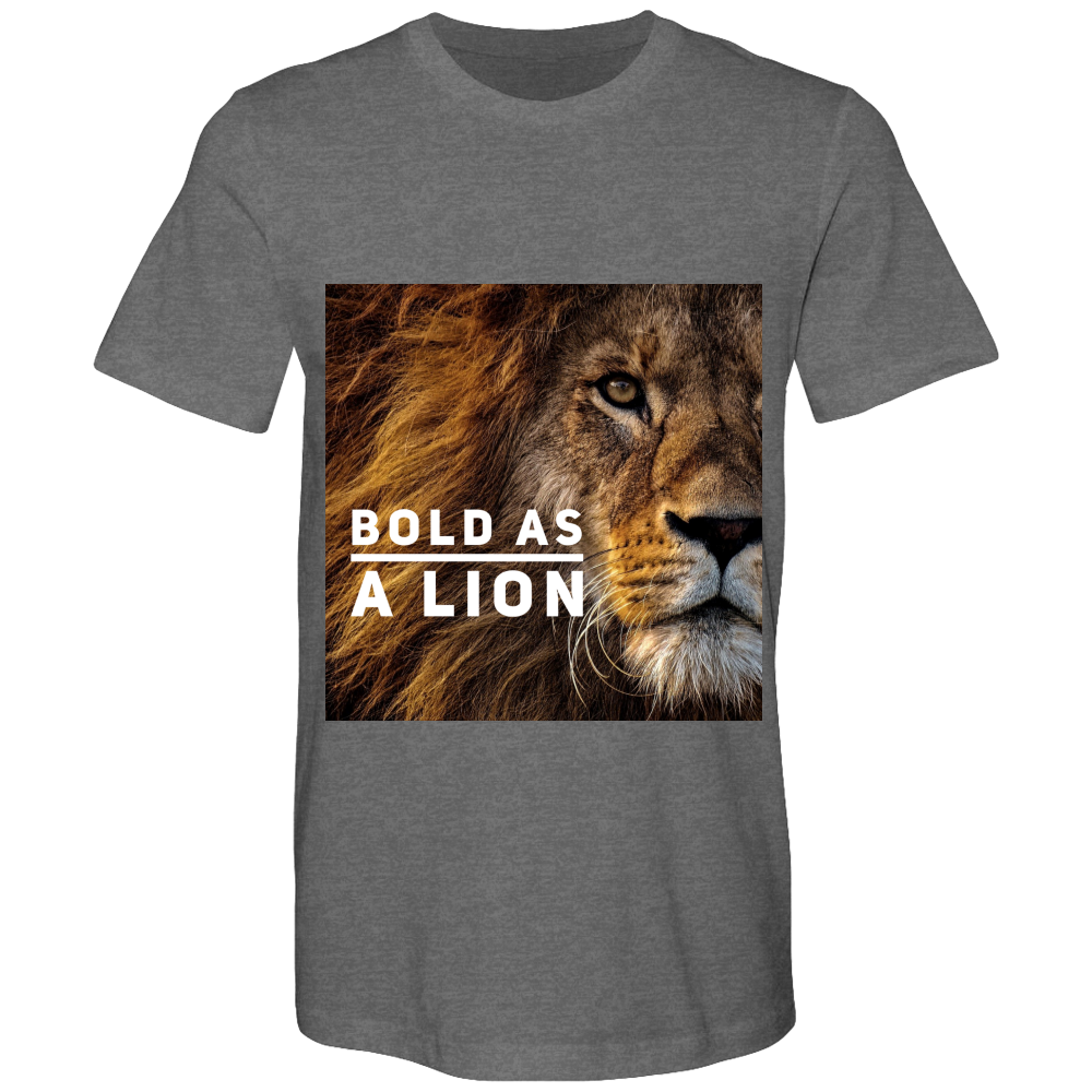 Bold as a Lion Bella Canvas Airlume combed and Ringspun cotton T-shirts - DreamWeaversStore