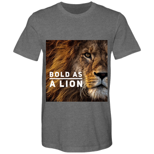 Bold as a Lion Bella Canvas Airlume combed and Ringspun cotton T-shirts - DreamWeaversStore