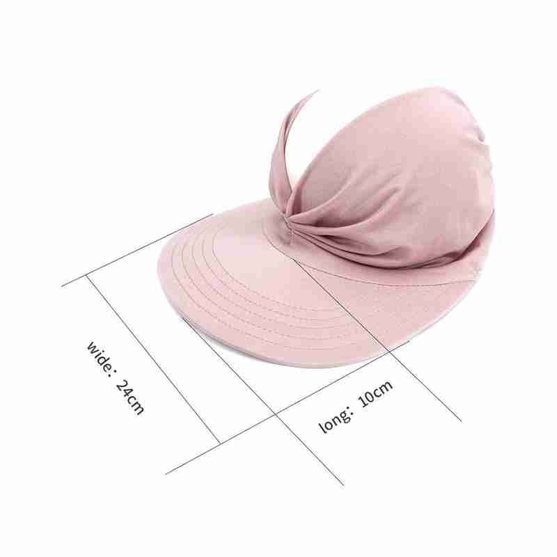 New Hat Women Summer Sun Visor Hat Women Girls Anti-UV Elastic Hollow Top Hat Outdoor Sun Hat Summer Hat Visor Caps For Ladies - DreamWeaversStore