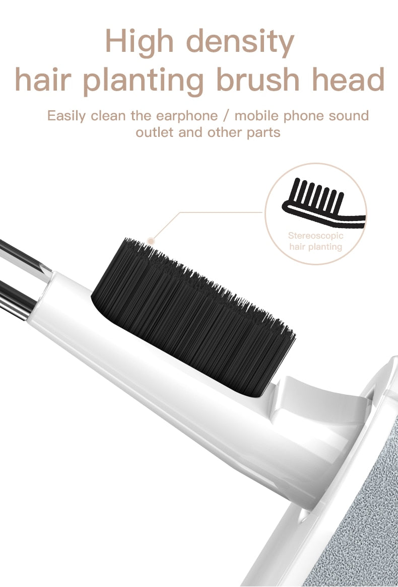 5 in 1 Earphone Cleaner Brush Kit Camera Phone Tablet Laptop TV Screen Cleaning Tools Headset Cleaning Pen For Airpod Pro 3 2 1 - DreamWeaversStore