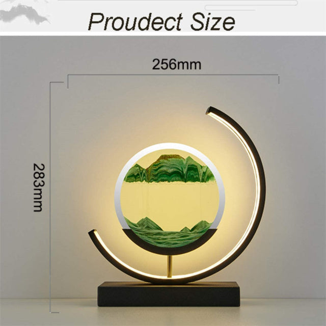 3D Hourglass Lamp - DreamWeaversStore