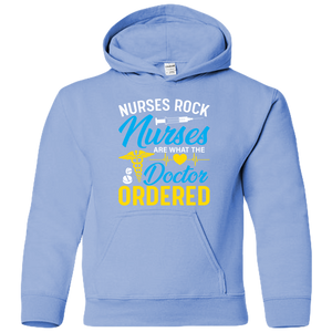 Nurses Rock Youth Hoodie - DreamWeaversStore