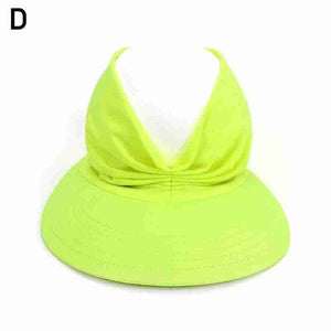 New Hat Women Summer Sun Visor Hat Women Girls Anti-UV Elastic Hollow Top Hat Outdoor Sun Hat Summer Hat Visor Caps For Ladies - DreamWeaversStore