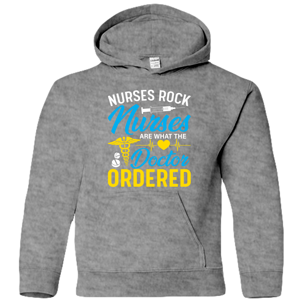 Nurses Rock Youth Hoodie - DreamWeaversStore