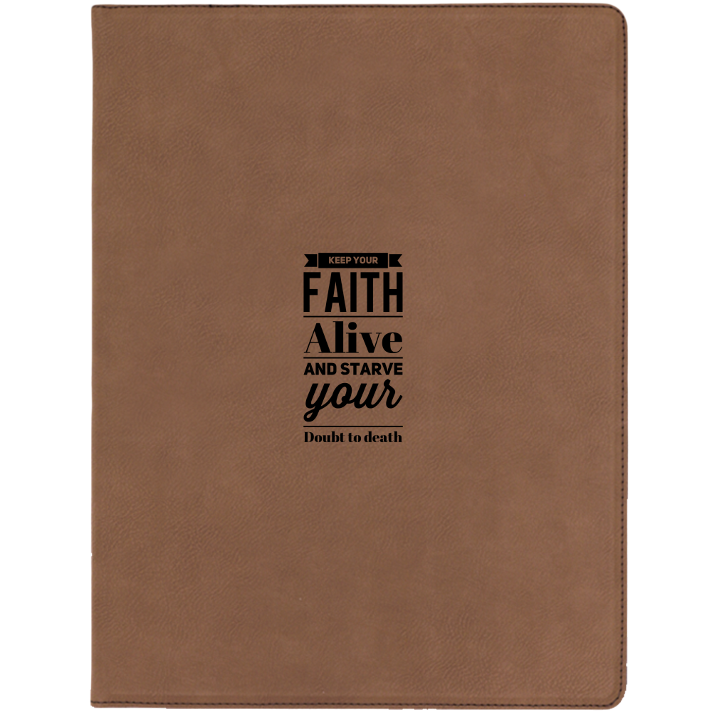 Keep Your Faith Alive Christian Portfolios  Specialty Item - DreamWeaversStore