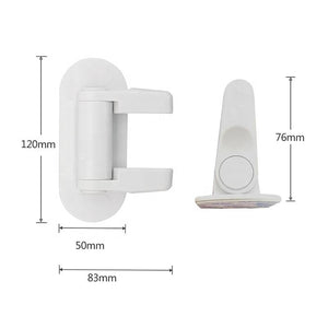 Universal Door Lever Lock Child Baby Safety Lock Rotation Proof Professional Door Adhesive Security Latch Multi-functional - DreamWeaversStore