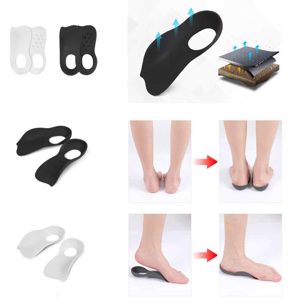 Unisex Support Orthopedic Insoles Fascitis Plantar Foot Health Care Pads Arch Support Orthopedic Insoles Shoes Sole Pad Feet Car - DreamWeaversStore