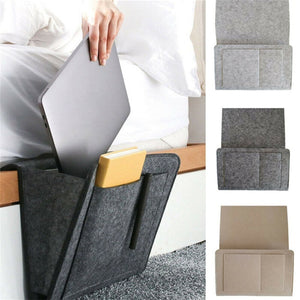 Felt Bedside Storage Organizer Anti-slip Bedside Bag Bed Sofa Side Pouch Hanging Couch Storage Bed Holder Pockets for Sofa - DreamWeaversStore