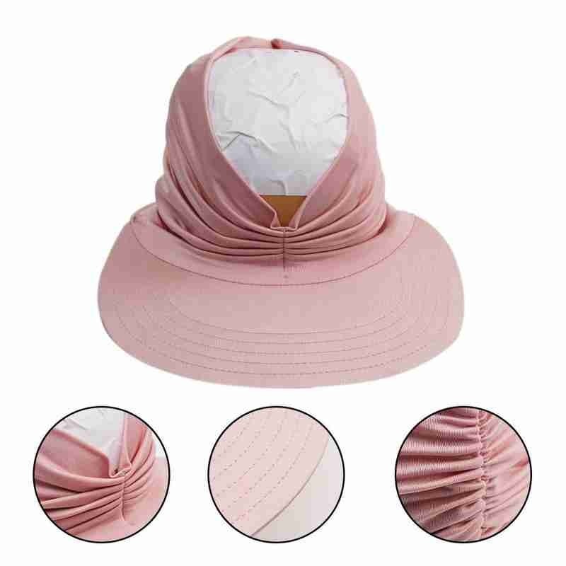 New Hat Women Summer Sun Visor Hat Women Girls Anti-UV Elastic Hollow Top Hat Outdoor Sun Hat Summer Hat Visor Caps For Ladies - DreamWeaversStore