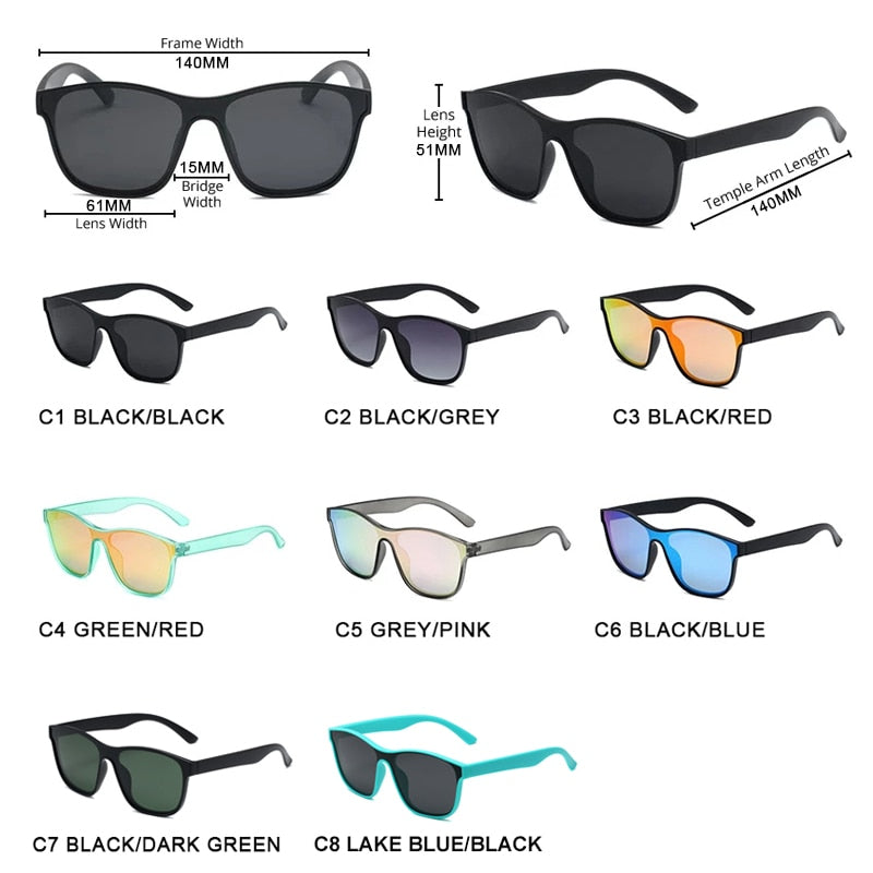 Square Polarized Sunglasses - DreamWeaversStore