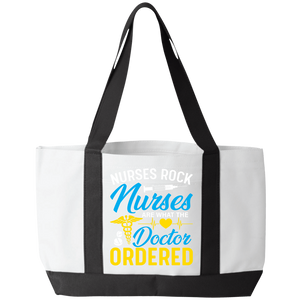 Nurses Rock Tote Bag - DreamWeaversStore