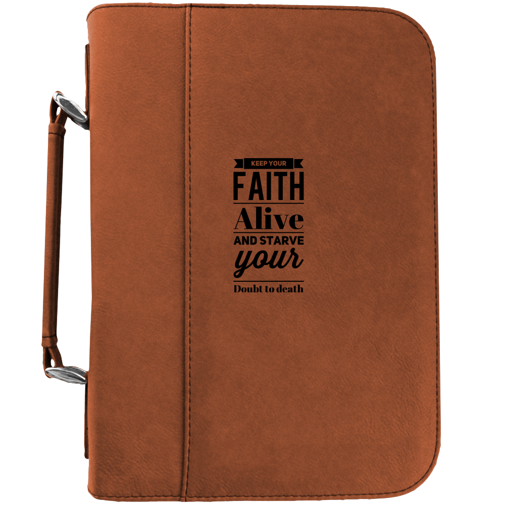 Keep Your Faith Alive Christian Book / Bible Cover - DreamWeaversStore