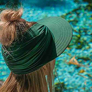 New Hat Women Summer Sun Visor Hat Women Girls Anti-UV Elastic Hollow Top Hat Outdoor Sun Hat Summer Hat Visor Caps For Ladies - DreamWeaversStore