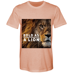 Bold as a Lion Bella Canvas Airlume combed and Ringspun cotton T-shirts - DreamWeaversStore