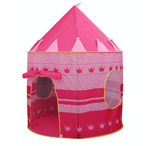 Play Tent Portable Foldable Tipi Prince Folding Tent Children Boy Cubby Play House Kids Gifts Outdoor Toy Tents Castle - DreamWeaversStore