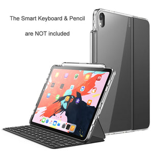 Smart Keyboard &amp; Pencil are NOT INCLUDED!I-BLASON For iPad Pro 11 Case 2018 With Pencil Holder Compatible with Official Keyboard - DreamWeaversStore