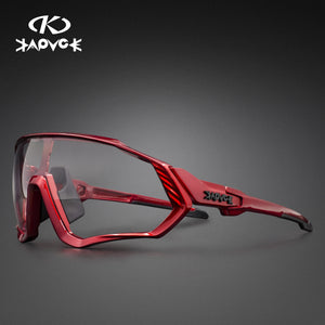 Kapvoe Photochromic Cycling Sunglasses Men Women Sport Road Mtb Mountain Bike Bicycle Glasses Cycling Glasses Eyewear Goggle - DreamWeaversStore