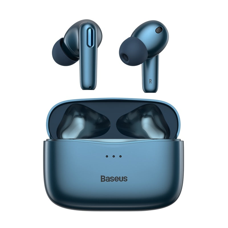 Baseus Official S2 TWS ANC True Wireless Earphones Active Noise Cancelling Bluetooth Headphone, Support Wireless Charging - DreamWeaversStore