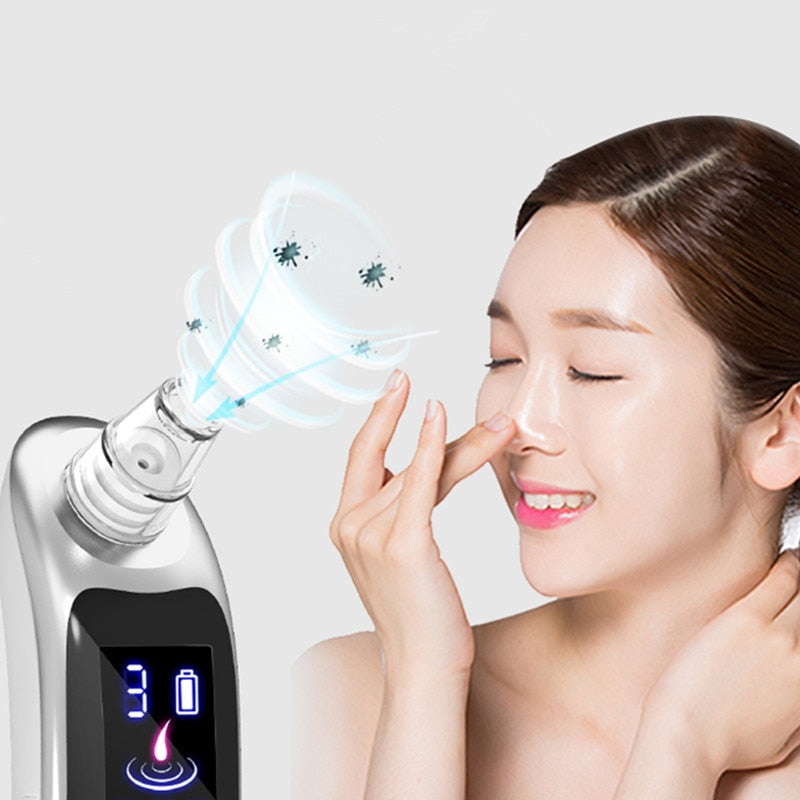 Remover Vacuum Cleaner Black Dot Deep Pore Vacuum Suction Pore Cleaner Pimple Acne Removal Tool Suction Face Nose Blackhead - DreamWeaversStore