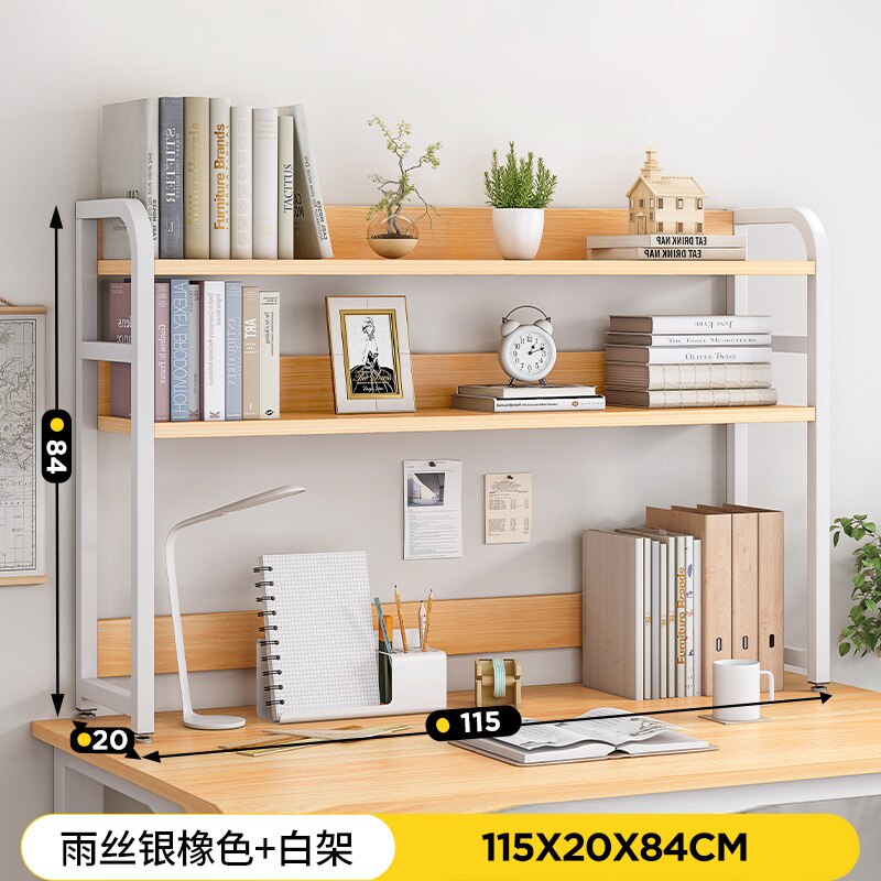 Desk storage shelf small bookshelf computer desktop storage shelf dormitory desk arrangement shelf multi-layer desk - DreamWeaversStore