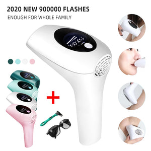 900000 flash IPL Laser Depilator professional permanent LCD laser hair removal Photoepilator women painless hair remover machine - DreamWeaversStore