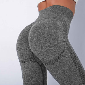 FITTOO Leggings Women Seamless Smile Sexy Leggins Mujer High Waist Push Up Women's Sports Pants Gym Exercise Female Clothing - DreamWeaversStore