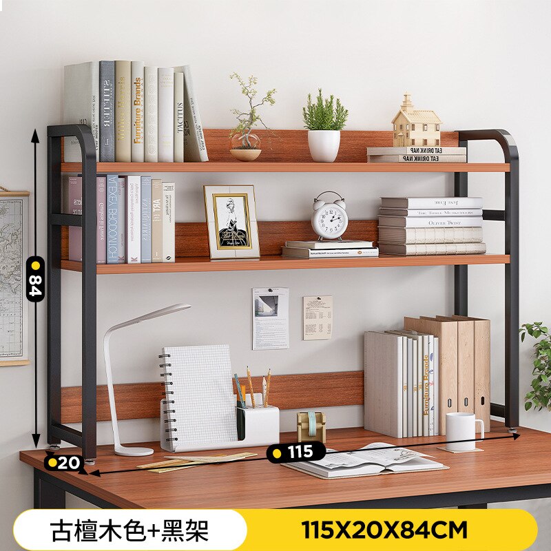 Desk storage shelf small bookshelf computer desktop storage shelf dormitory desk arrangement shelf multi-layer desk - DreamWeaversStore