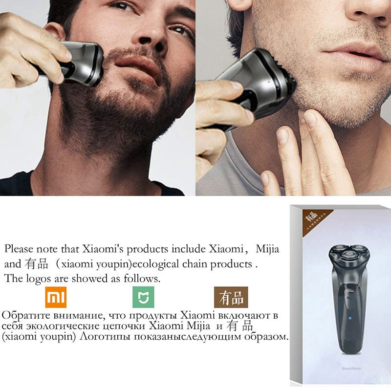 SOEYE Men Shaver Beard Trimmer Electric shaver for men Clipper MiYoupin Electric razor portable Shaving machine Facial epilato - DreamWeaversStore