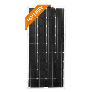 Dokio 18V 100W Flexible Monocrystalline Solar Panel For Car/Boat/ Home Solar Battery Can Charge 12V Waterproof Solar Panel China - DreamWeaversStore