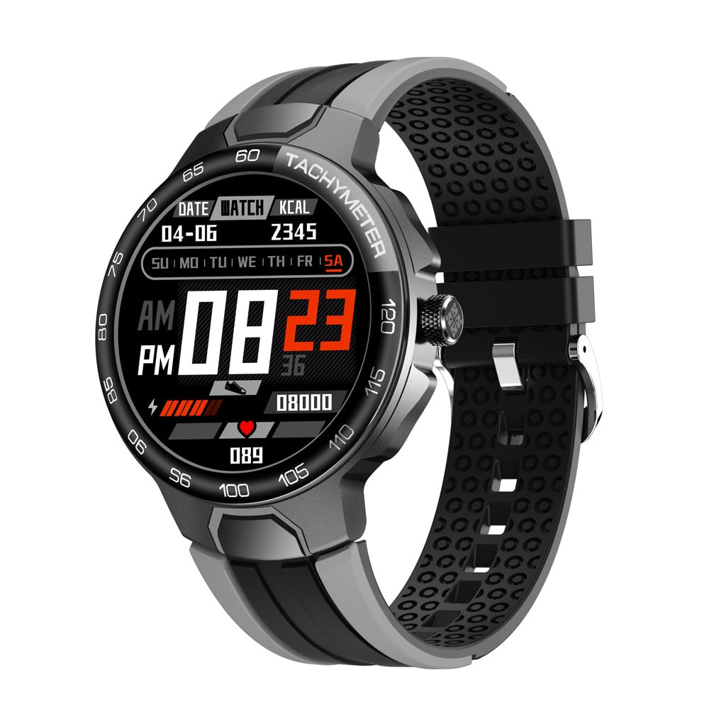 New Bluetooth 5.0 Smart Watch Men IP68 Waterproof 24 Exercise Modes E-15 Smartwatch Women Heart Rate Monitoring for Android Ios - DreamWeaversStore