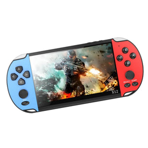 X12 Gaming 5.1 inch Handheld Portable Game Console 8GB preinstalled 2000 free games support TV Out video game machine boy player - DreamWeaversStore