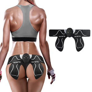 EMS Hip Trainer Muscle Stimulator Buttock Tighter Lifter Electric Vibration ABS Abdominal Trainer Pad Hip Slimming Massager Body - DreamWeaversStore