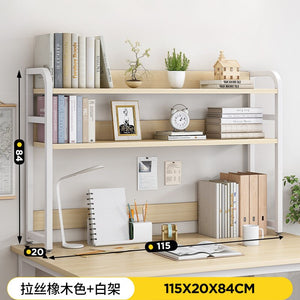 Desk storage shelf small bookshelf computer desktop storage shelf dormitory desk arrangement shelf multi-layer desk - DreamWeaversStore