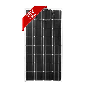 Dokio 18V 100W Flexible Monocrystalline Solar Panel For Car/Boat/ Home Solar Battery Can Charge 12V Waterproof Solar Panel China - DreamWeaversStore