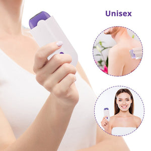 Professional Painless Hair Remover Kit Laser Epilator USB Rechargeable Women Body Face Leg Bikini Hand Shaver Laser Depilator - DreamWeaversStore