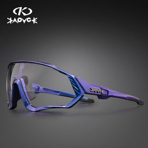 Kapvoe Photochromic Cycling Sunglasses Men Women Sport Road Mtb Mountain Bike Bicycle Glasses Cycling Glasses Eyewear Goggle - DreamWeaversStore