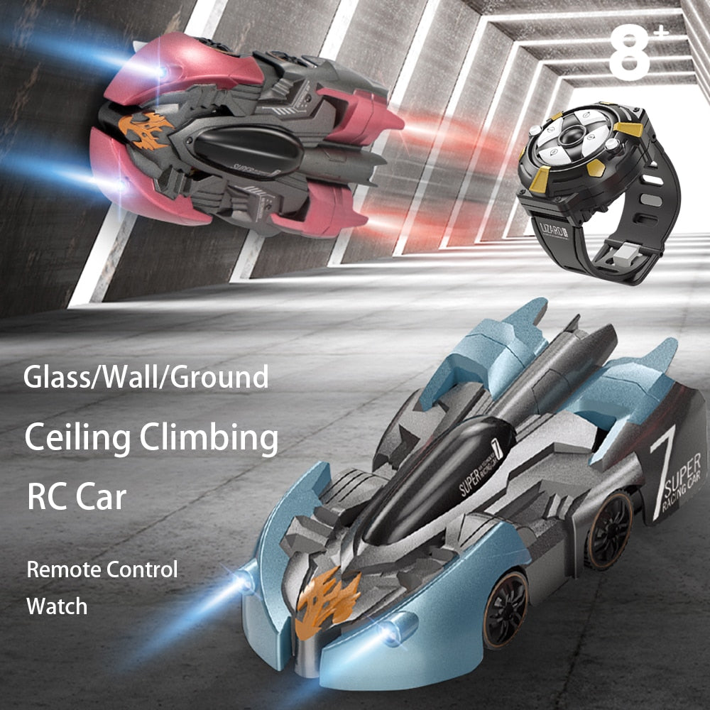 2.4G Anti Gravity Wall Climbing RC Car Electric 360 Rotating Stunt RC Car Antigravity Machine Auto Toy Cars with Remote Control - DreamWeaversStore