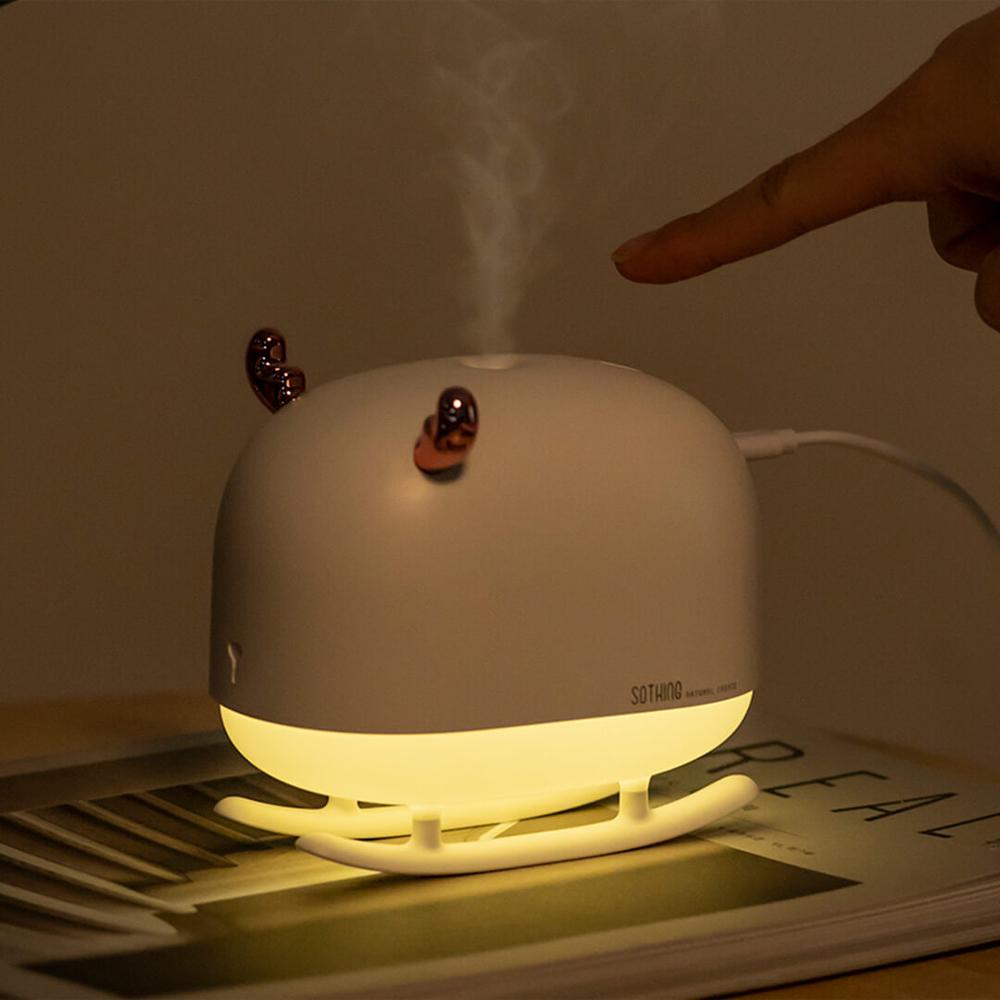 Youpin SOTHING DSHJ-H-009 260ML Deer Humidifier Light USB Home Air Humidifier Air Purifier Atmosphere Night Light - DreamWeaversStore