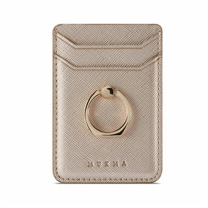 ID Credit Card Holder Canvas Women Men Pocket Wallet Phone Stand Back Card Sticker For iPhone Samsung Smartphone Universal - DreamWeaversStore