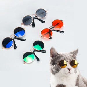 Pet Cat Glasses Dog Glasses Pet Products for Little Dog Cat Eye Wear Dog Sunglasses Photos Props Accessories Pet Supplies Toy - DreamWeaversStore