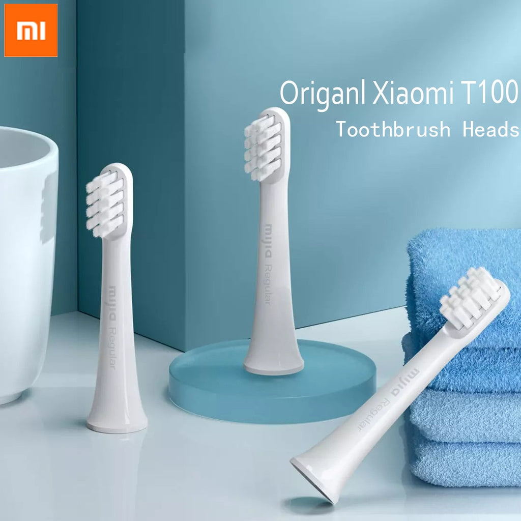 Xiaomi Original T100 Toothbrush Replacement Teeth Brush Heads Mijia T100 Electric Oral Deep Cleaning Clean Toothbrush Heads - DreamWeaversStore